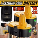 1-4PCS 8.0AH For Dewalt Volt DC9096-2,DC9098 DC9099 Li-ion Battery. Fixed Price $75.99.