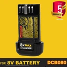 8V Max Battery For Dewalt DCB080 DCF680N1 DW4390 DCF680N2 DCL023 DCB095. Fixed Price $15.90.