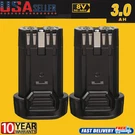 2 Pack For Dewalt DCB080 8V Max Battery *new* Works Perfectly Holds Good Charger. Fixed Price $29.90.