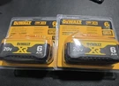 2X New Dewalt DCB206 20V Max Xr 6.0AH Lithium Batteries Li-ion Us-seller. Fixed Price $99.00.