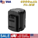 24V 4000MAH Ni-mh Battery For Dewalt DW0240 DW0242 DE0243 DW004K DW005. Fixed Price $98.95.