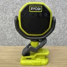 Ryobi One+ 18V Cordless Verse Clamp Speaker (tool Only) Tested Working. Fixed Price $34.99.