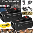 2 Pack 18V Nicd Battery For Porter Cable PC18B PCC489N 18-VOLT Cordless Tools. Fixed Price $37.00.