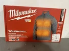 Milwaukee Men's Gray Heated Toughshell Jacket (204G-21M). Fixed Price $140.99.