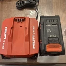 Hilti 6-22 Charger Li-ion Battery B22-255. Fixed Price $230.00.