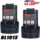 2PCS 10.8V 4.8AH Lithium-ion Battery For Makita BL1013 BL1014 DF030D TD090D Us. Fixed Price $28.89.