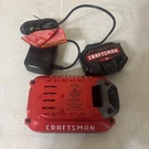 New Genuine Craftsman 20VOLT 1.5AH Lithium Ion Battery CMCB2011 + Charger. Fixed Price $44.90.
