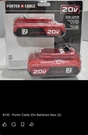 Genuine Porter-cable PCC680LP 20V Max 1.5AH Li-ion Battery Pack. Fixed Price $100.00.