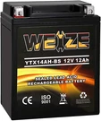 Weize YTX14AH-BS High Performance Maintenance Free-sealed Agm Atv Battery Rech. Fixed Price $64.99.