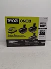 Ryobi One+ PSK108SB 18V Lithium High Performance Starter Kit Batteries & Charger. Fixed Price $165.00.