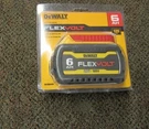 Dewalt DCB606 Flexvolt 6.0AH Battery 20V/60V Max Li-ion 2025 Model New Package. Fixed Price $88.98.