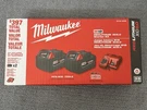 Milwaukee M18 X2 Pack XC5.0 Ah Starter Kit Battery & Charger 48-59-1852B. Fixed Price $139.99.
