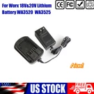 WA3742 Replcae Battery Charger For Worx 18V&20V Lithium WA3520 WA3525. Fixed Price $15.99.
