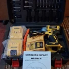 Yunxi B9001 Cordless Impact Wrench 21V Li-ion 450NM Batteries Charger Set. Fixed Price $109.99.