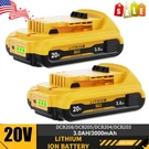 Pack For Dewalt DCB201 Volt Max Lithium-ion Compact Battery DCB203 DCB207. Fixed Price $17.99.
