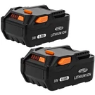 2X 6.0AH For Ridgid 18V Li-ion Battery R840083 R840084 R840085 R840086 R840087. Fixed Price $43.99.