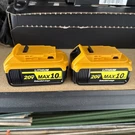 20V Max 10AH Lithium-ion Battery 2-PACK. Fixed Price $65.00.