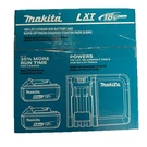 Makita BL1840BDC2X 18V Lxt Lithium-ion Battery And Rapid Optimum Charger Sta.... Fixed Price $148.88.