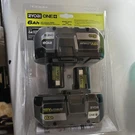 Ryobi One+ 18V High Performance Lithium-ion 6.0 Ah Battery (2-PACK). Fixed Price $159.99.