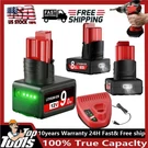 For Milwaukee M12 8.0AH Lcd Battery Lithium Capacity 48-11-2460 48-11-2440. Fixed Price $25.99.