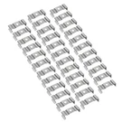 Uxcell T8 Clips Bracket Hanger For Integrated 35 Count (pack Of 1), Silver. Fixed Price $13.97.