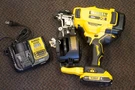 Dewalt 20 Volt Max Xr Brushless 15 Degree Coil Roofing Nailer # DCN45RN. Fixed Price $349.99.