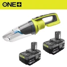 One+ 18V Lithium-ion 4.0 Ah Battery (2-PACK) With Cordless Wet/dry Hand. Fixed Price $215.25.
