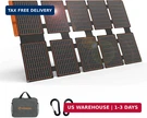 Flexsolar 100W Portable Panels Chargers With PD3.0 USB-C,QC3.0 Usb-a And. Fixed Price $138.11.