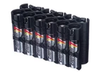 Storacell By Powerpax Aaa Battery Storage Caddy, Black, Holds 12 Batteries. Fixed Price $12.99.