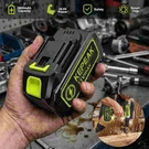 Kepeak 21V 2.6AH Lithium-ion Battery Rechargeable, Replacement For Power Tools. Fixed Price $17.98.