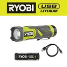 Ryobi Usb Lithium Led Flashlight Kit With 2.0 Ah Battery And Charging Cable New. Fixed Price $34.97.