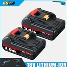 2X For Makita 3.0AH Battery 18V Lxt Lithium-ion BL1830B BL1820B BL1815 BL1840B. Fixed Price $27.89.