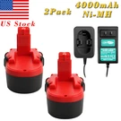 For Bosch BAT025 BAT026 BAT160 BAT180 Gsb 18VE-2 4.0AH Ni-mh Battery/charger. Fixed Price $34.90.