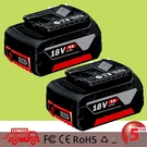 Battery 2X For Bosch 18V Li-ion BAT620 BAT609 Professional Gba 6.0AH. Fixed Price $45.91.