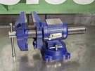 Interstate Multi-purpose Bench Pipe Vise W/ Swivel Head And Base 5" Jaw Width. Fixed Price $105.47.