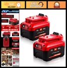 Upgrade 2PACK 20V 6.0AH Replacement Lithium-ion Battery For Craftsman Tools. Fixed Price $95.99.