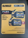 Dewalt Flexvolt 20V/60V Max* Batteries, 9.0-AH, 2-PACK (DCB609-2). Fixed Price $275.00.