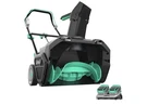 Litheli 2X20V Cordless Snow Blower, Inch Battery Powered Thrower. Fixed Price $206.25.
