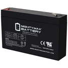 Mighty Max 6V 9AH Agm F2 Terminal Battery Compatible With BMR100, 9120. Fixed Price $19.99.