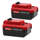 2PACK Porter Cable 20V Lithium Battery PCC681L PCC680L PCC682L. Fixed Price $89.99.