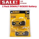 Dewalt 20V Max Xr Ah Lithium Ion Battery Premium High Capacity (DCB205-2). Fixed Price $70.66.