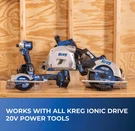 Kreg 20V Blue Ion 4.0AH Battery Pack. Fixed Price $79.99.