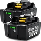 2 Pack For Lithium Battery Makita 6.0AH BL1850B BL1840B BL1815B BL1860 18V New. Fixed Price $44.09.