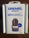 Dremel Blue Print 12V Lithium-ion Battery Pack Black Pile Li-ion. Fixed Price $45.00.