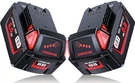 Longfit 2PACK 18V Volt 6.0AH Battery M-18 Charger, 48-11-1860. Fixed Price $41.33.