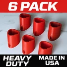 6 Pack Heavy Duty Milwaukee M12 Battery Angled Mount / Hanger Holder Usa Made. Fixed Price $13.99.
