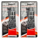 2PCS Black High Temperature Rtv Silicone Gasket Maker Anti-freeze Oil Resistant. Fixed Price $12.99.
