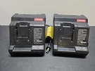 Two (2) Troy-bilt Tbchg 20V Lithium-ion Battery Chargers Only Black Tested Works. Fixed Price $37.42.