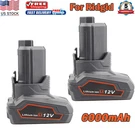 Battery For Ridgid 12V Lithium 6.0AH L1240 AC82048 R82007 R82048 R86048 R82008. Fixed Price $22.99.