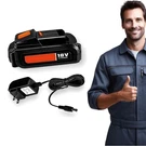 Fits Warrior 18V 1.5AH Lithium Battery W/charger, Power/charge Tools. Fixed Price $49.95.